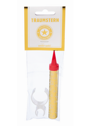 Traumstern Goldstück mit Flaschenclip