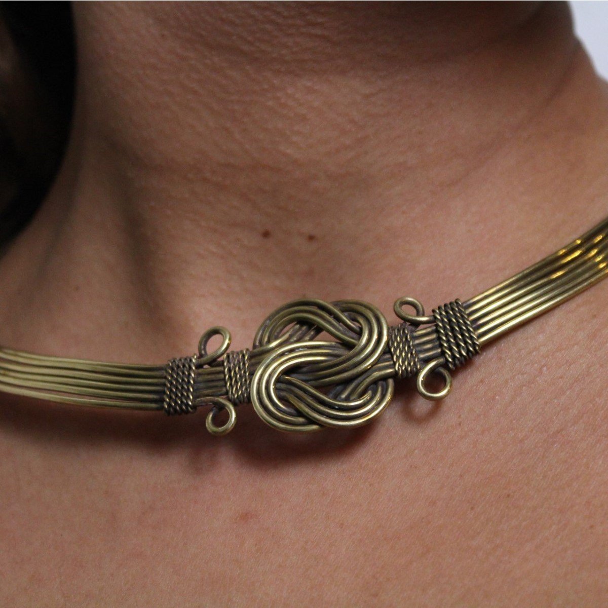 Valencia Halsketting - Vintage goud
