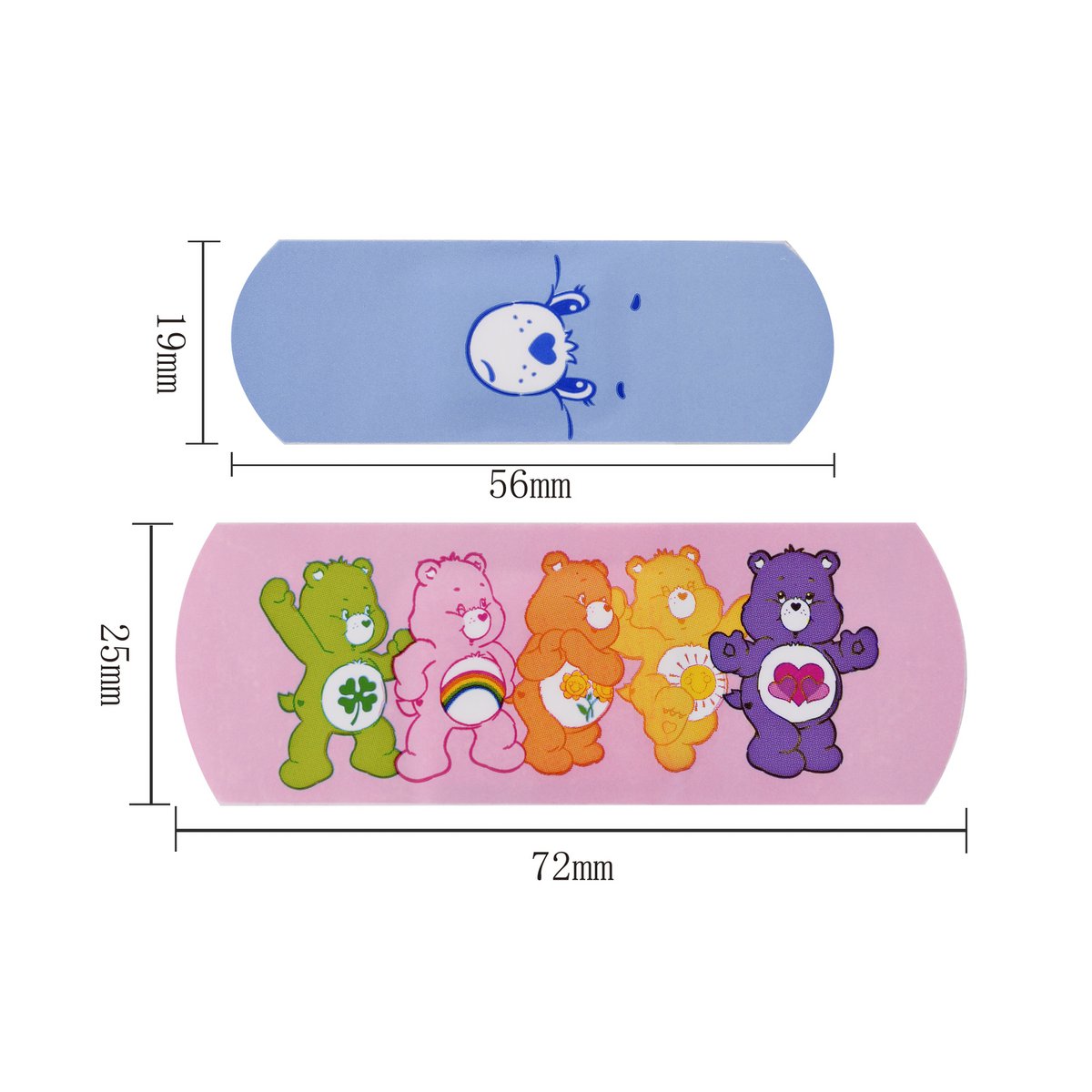 Care Bears - Metal Bandage Box (24 Bandager)