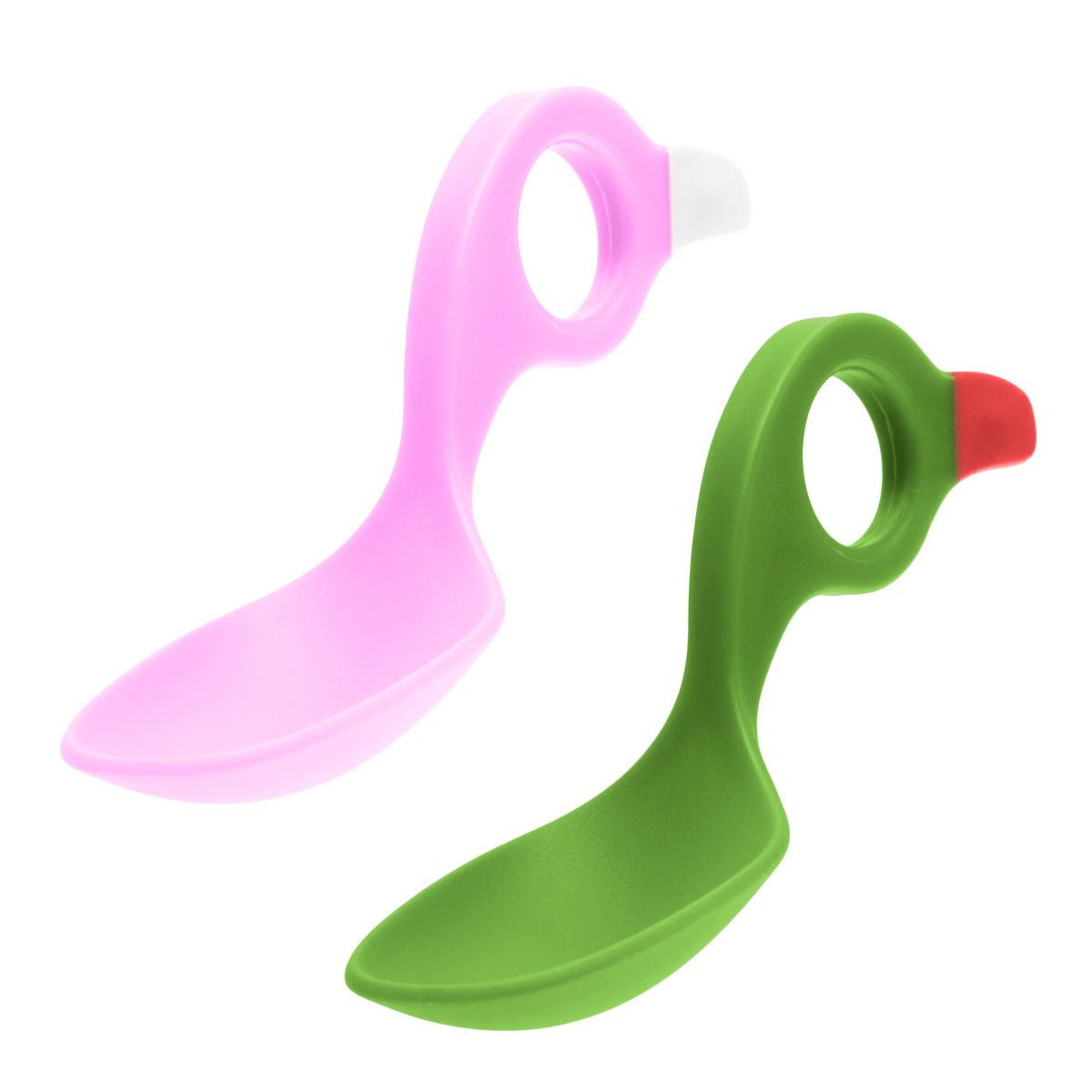 2-pack Pink/green