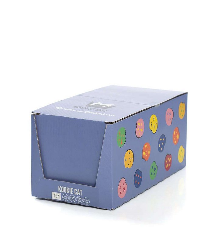 Salted Caramel Almond Cookie, organic, Kookie Cat, 50g