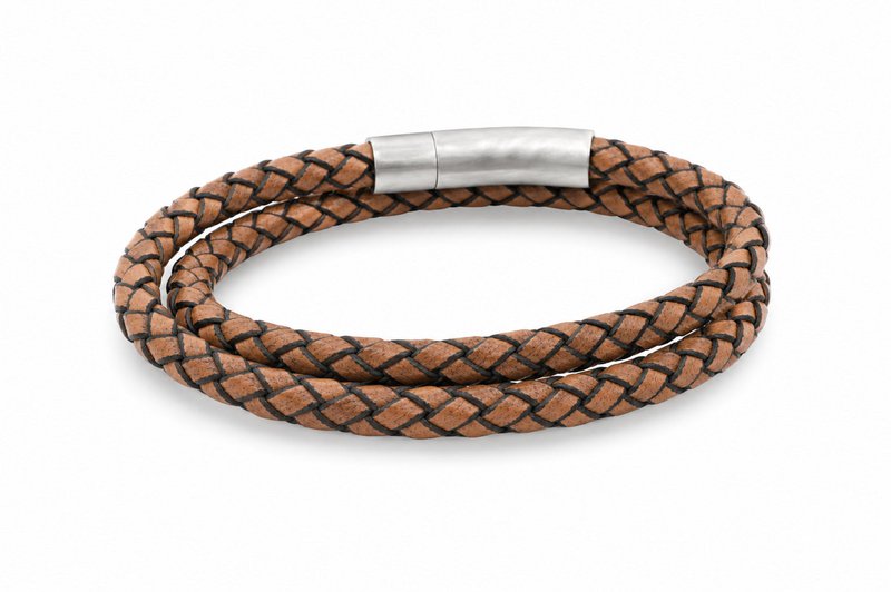Bracelet cuir 12mm - Collection Civilis