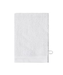 Økologisk 100% bomuld Vaskeklud 16x21 cm, Hvid