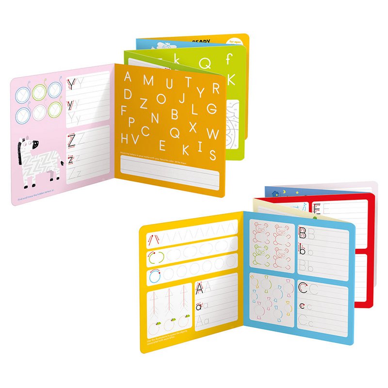 Looong Coloring Books - Ready to Write Letters