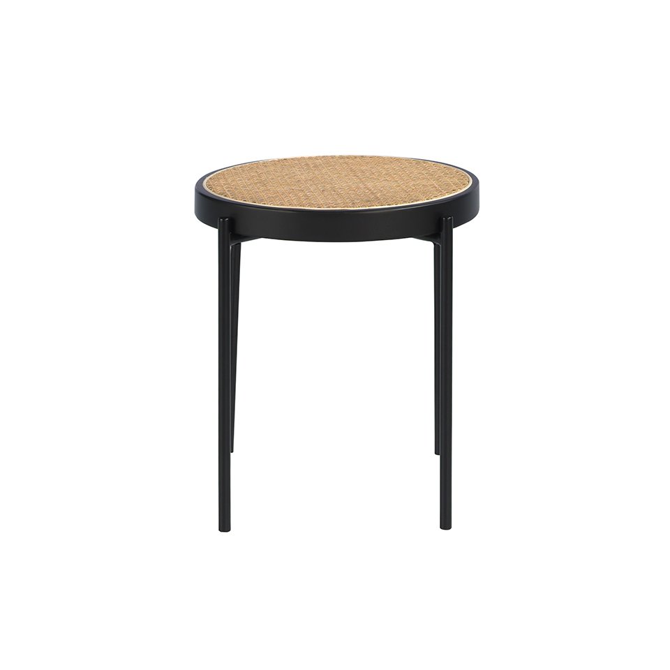 Rattan round corner table 2109