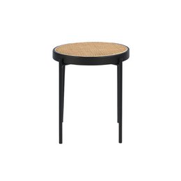 Mesa rincón redonda rattan 2109