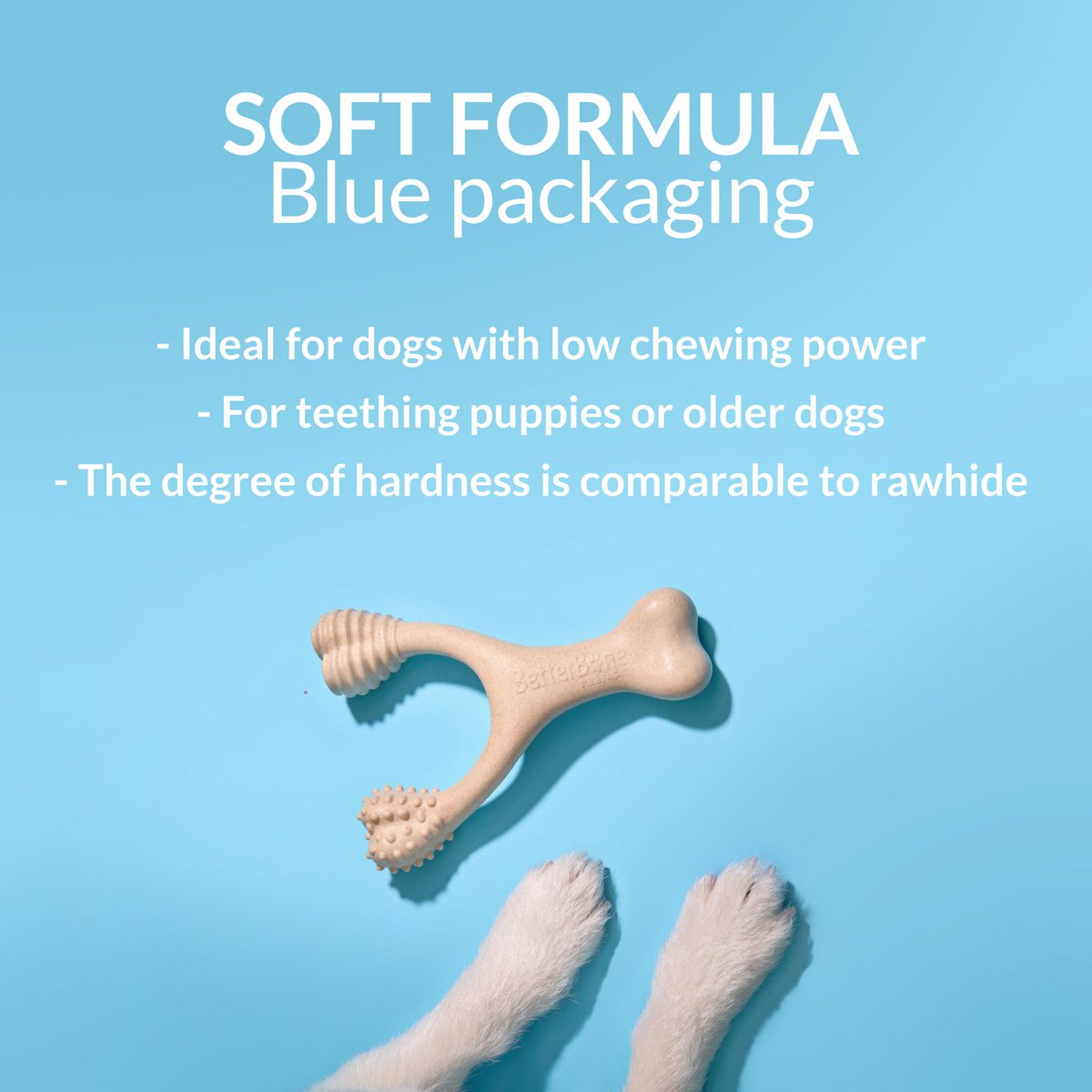 Betterbone Dogs Chewing Bones - Mini Soft Classic (zonder nylon, CO2 neutraal gemaakt in Europa)