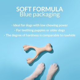 BetterBone Dogs Tewing Bones - Mini Soft Classic (uden nylon, CO2 neutralt lavet i Europa)