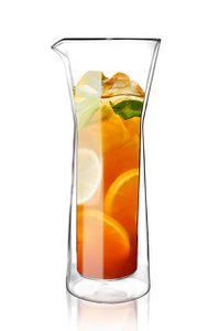 Double wall glass carafe 800ml AMO 3031