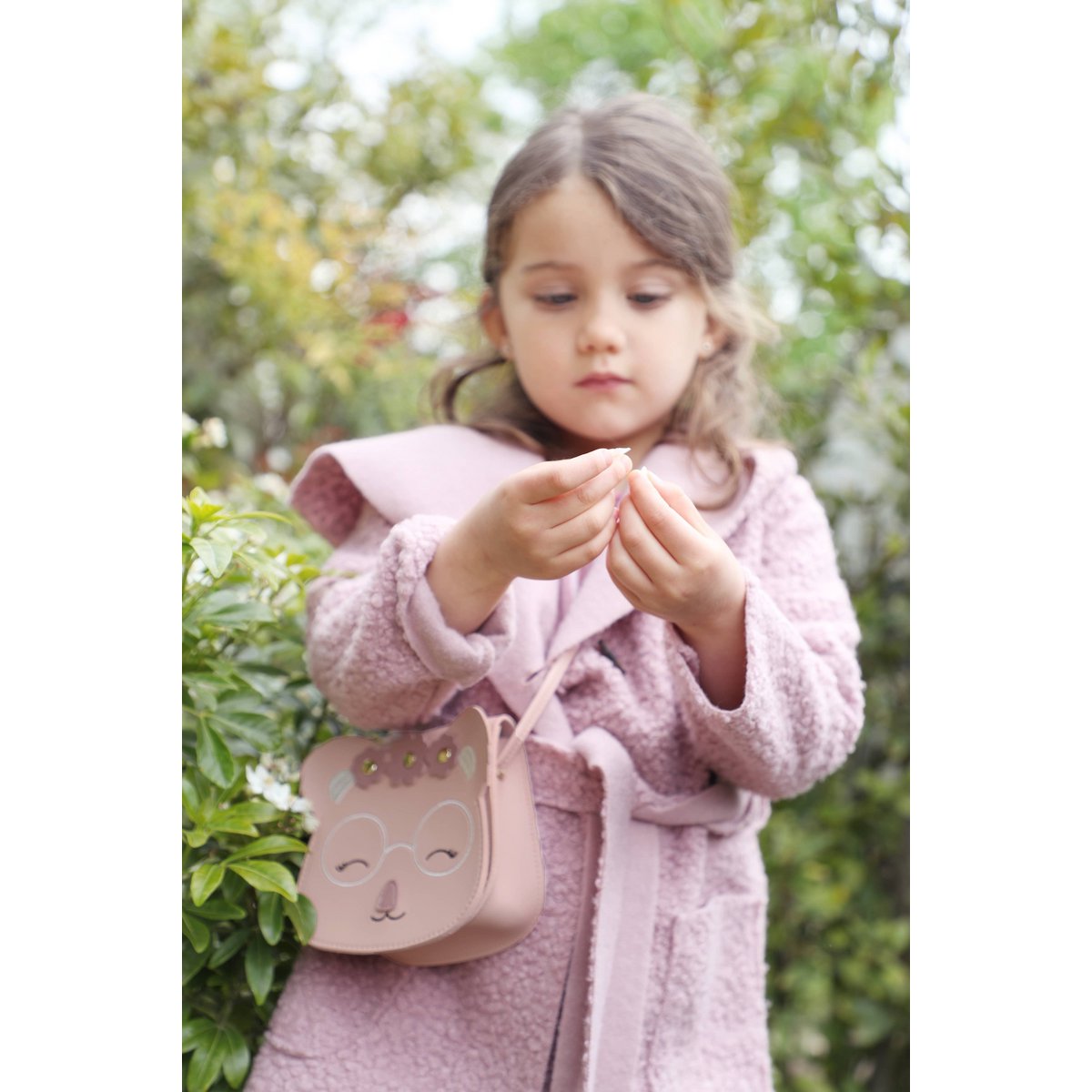 Children's shoulder bag - Yumi the little koala Pink