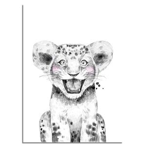Leeuw Children's room poster