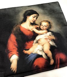 Antik barok Jomfru Maria Pyntepudebetræk Traditionel indretning | MUR001