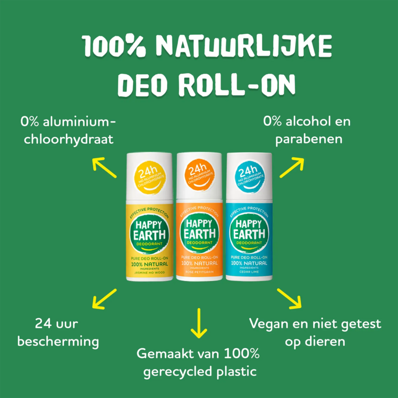 Rullo deodorante naturale jasmine ho legno