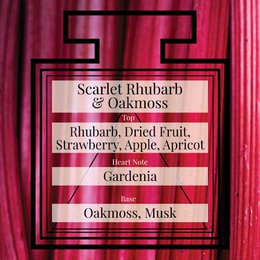 Scarlet Rabarber & Oakmoss - Eau de Parfum - 100ml