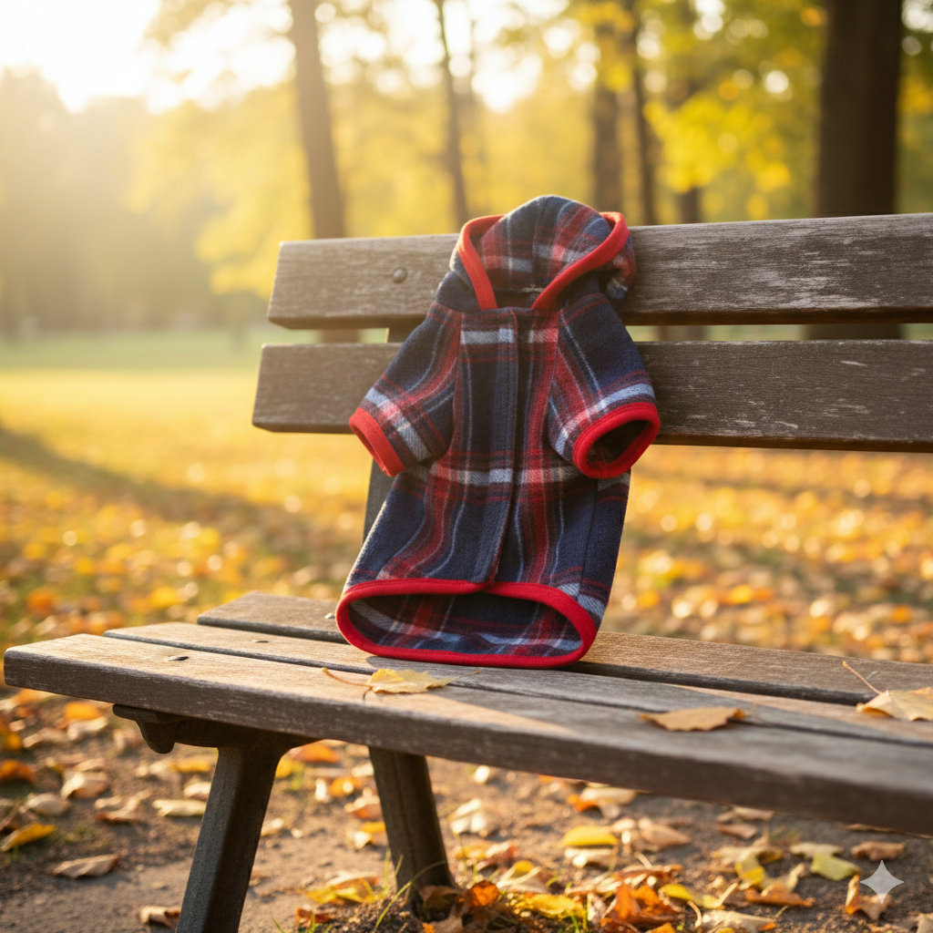 Alpha Dog Lumber Blue Plaid Fleece-hættetrøje (5-Sæt)