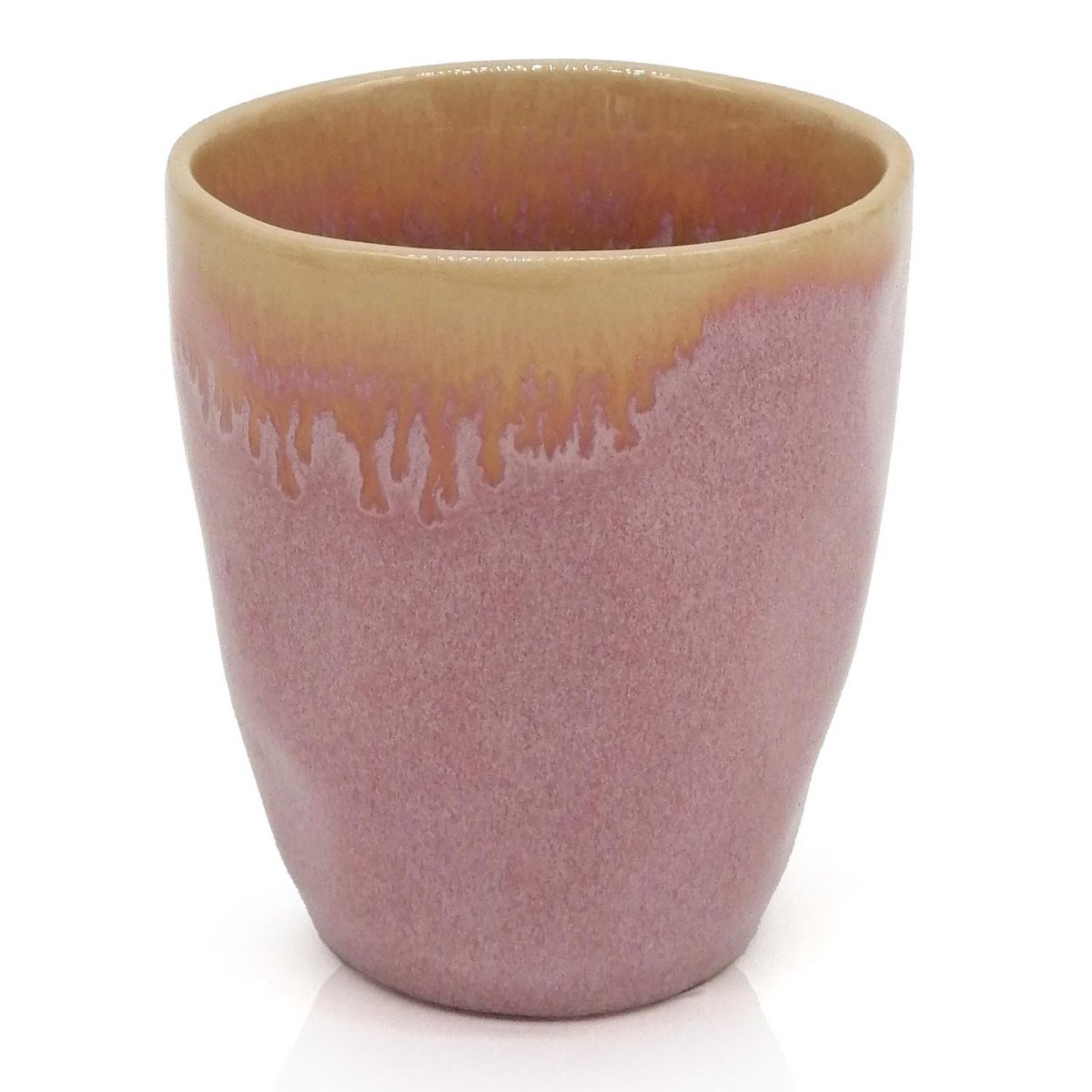 Kruiden in het espressokopje "hartje" roze, "knoflook chilizout"