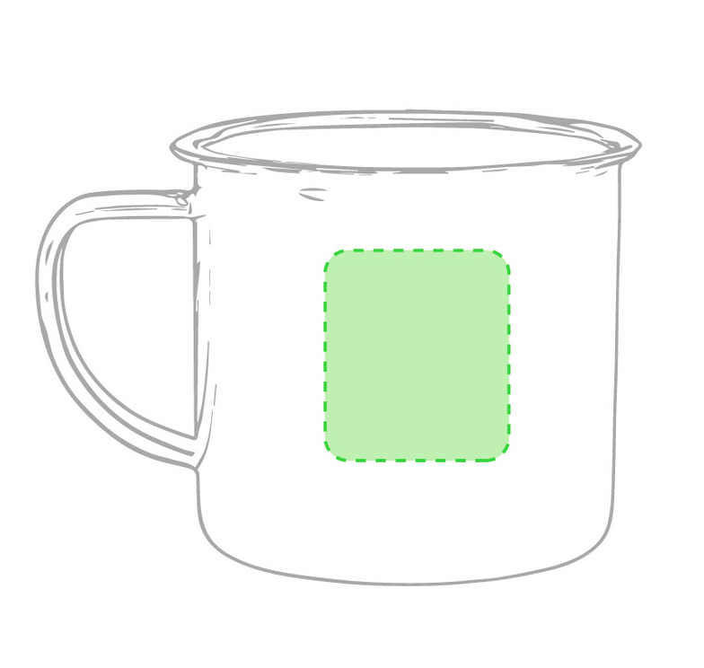 Personalized metal mug