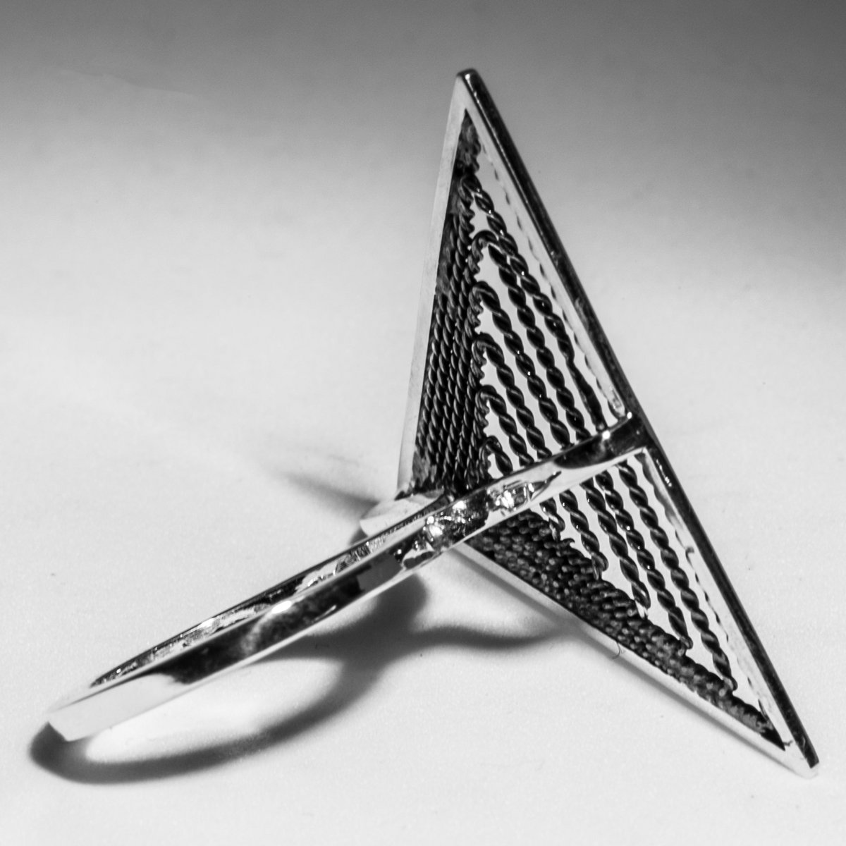 Anillo plano BlackMountain