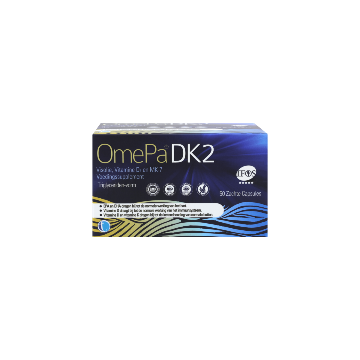 OmePa DK2 | Omega-3 & Vitamin D3 + K2 Supplement