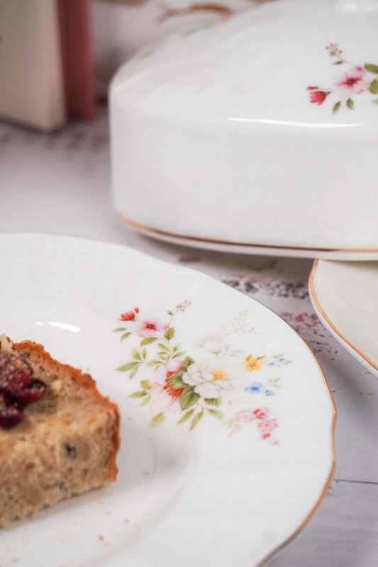 Plato de postre Jardín inglés 21,6 cm Isabelle Rose