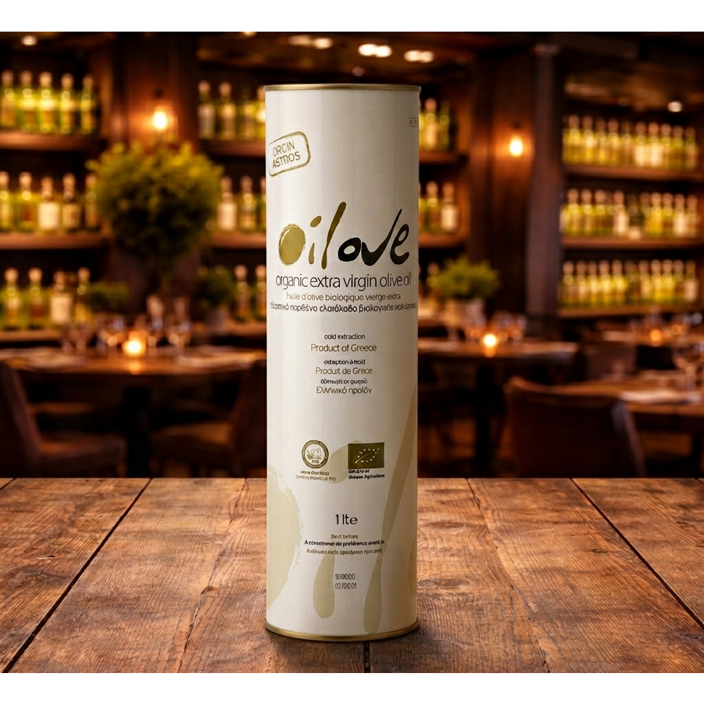 OILOVE® ORGANIC EVOO IN TIN CAN