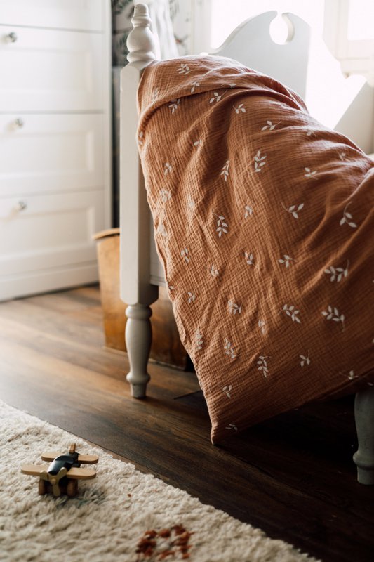 Tisu Baby Duvet Cover & Pillowcase, karamelblade
