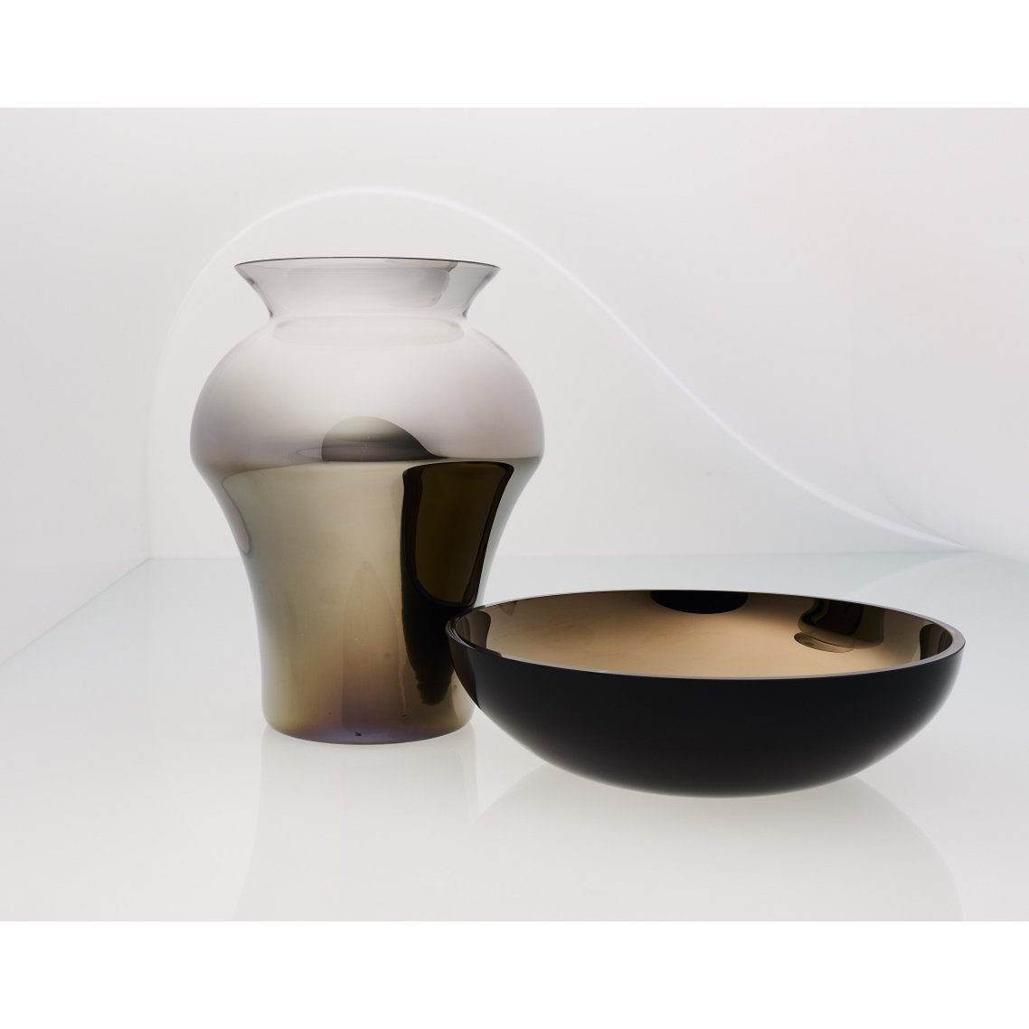 TITAN flat black bowl