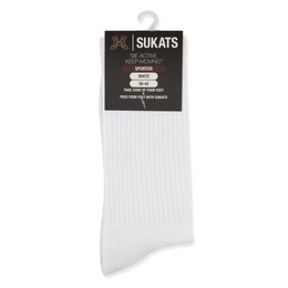 Sukats® 6 pares de calcetines deportivos | El atleta | Calcetines de tenis | Calcetines para correr | Sin costuras | Blanco o negro | Múltiples tamaños