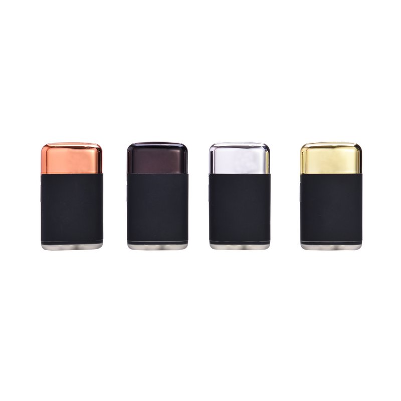 display of 20 Capsule lighters METAL CAP