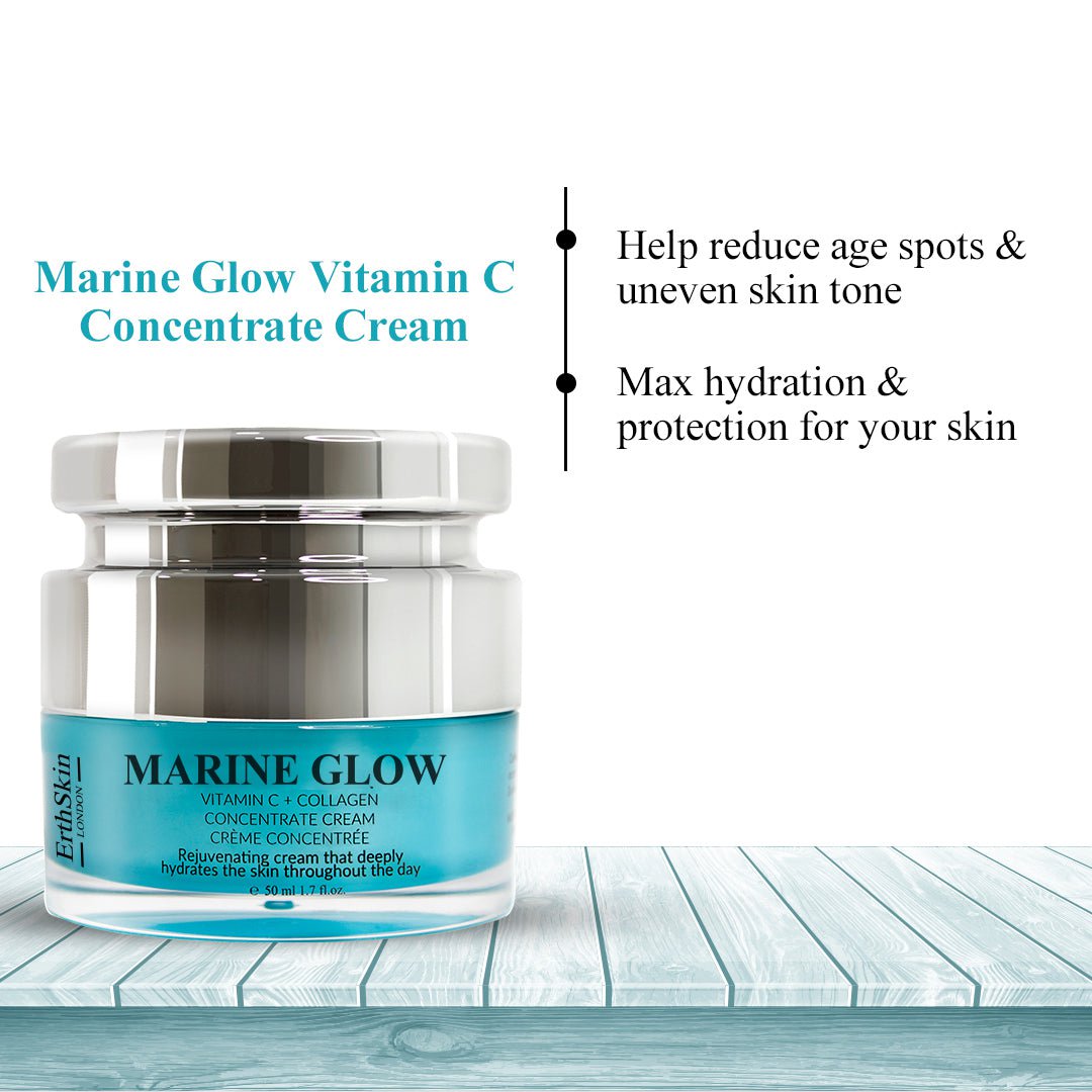 Glow marino Vitamina C + Crema concentrato di collagene 50 ml