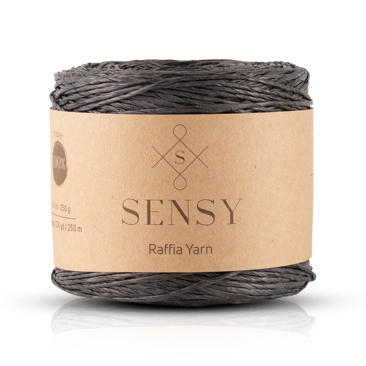 Sensy Premium 274 iarde %100 filato di rafia di carta