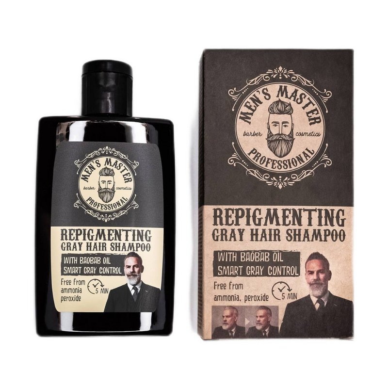 Shampoo gegen graues Haar für Männer – Men's Master Repigmenting 120 ml