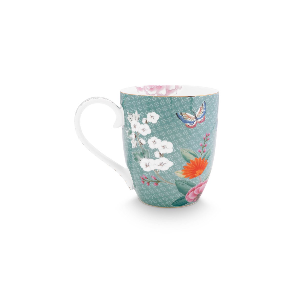 Mug XL Blushing Birds Blue 450ml