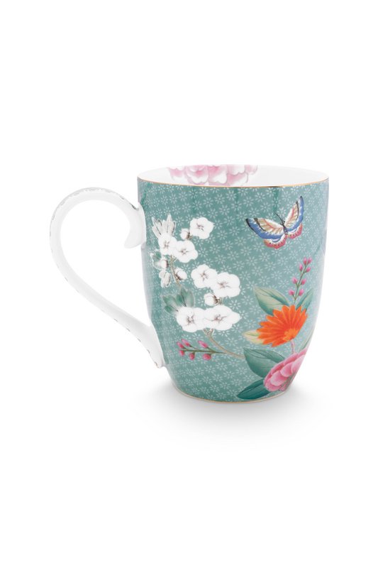 Mug XL Blushing Birds Blue 450ml