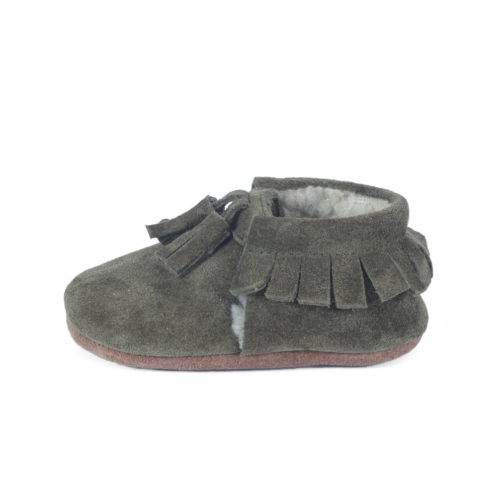 Buty dziecięce Miękkie skórzane mokasyny