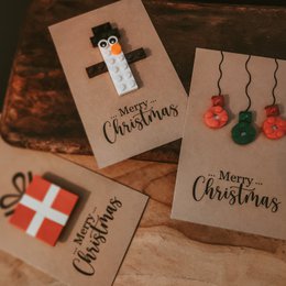 LEGO-kerstkaarten | set van 3 | collectie 2