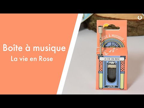 Muziekdoos “La vie en rose”