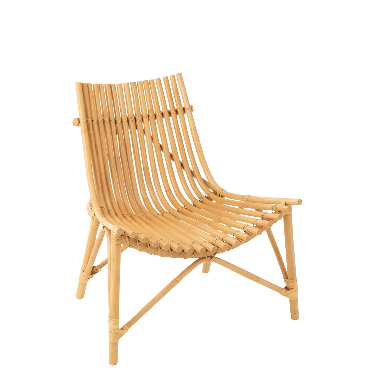 J-Line stol - jute - natur