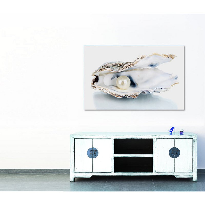 Acrylglasbild - Shell with Pearl