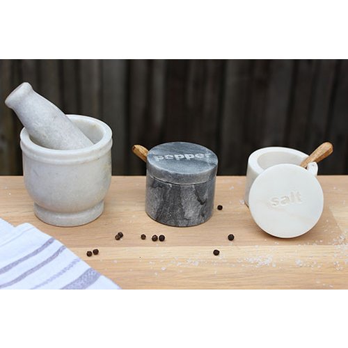 D Sches Salt & Phpers, Marmor
