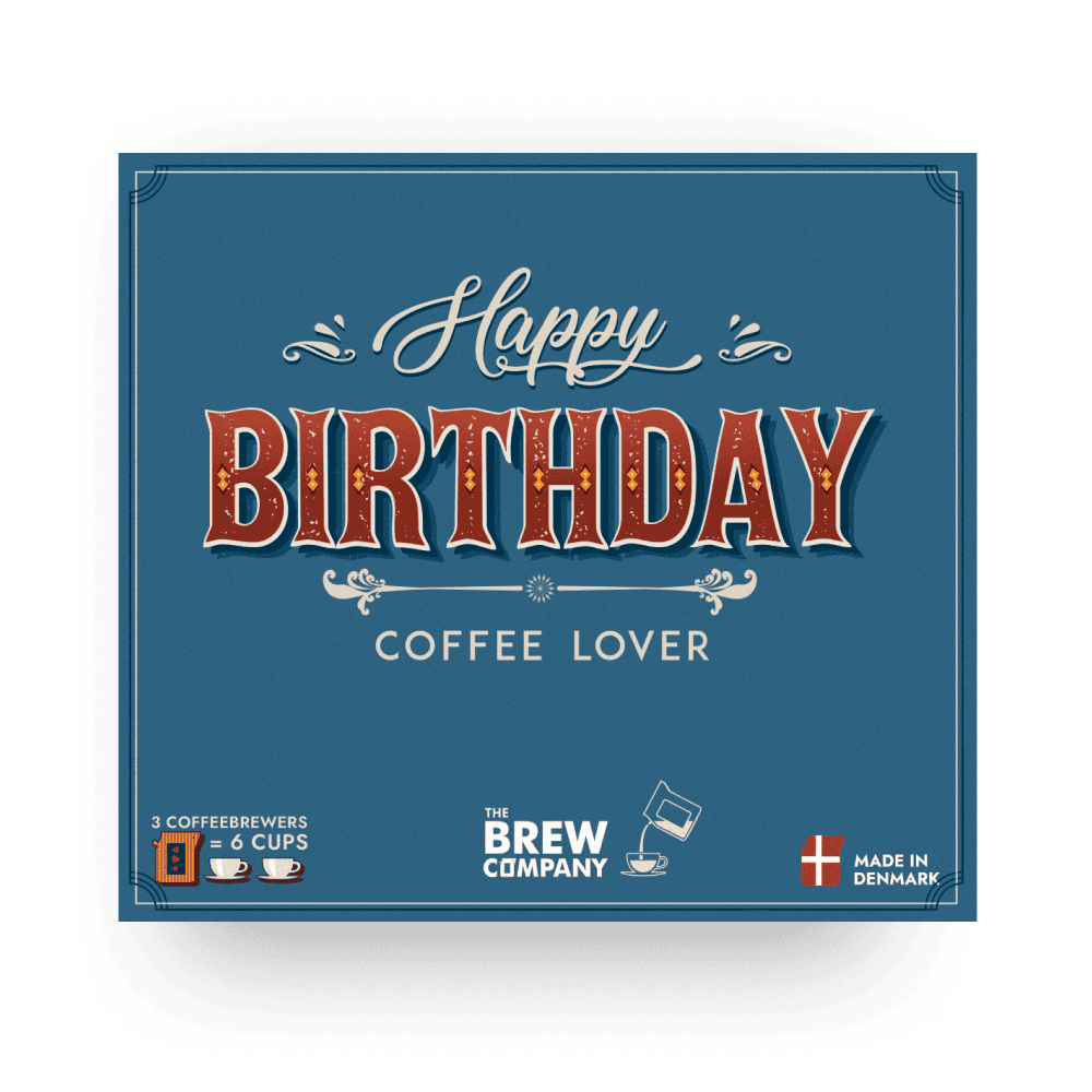 Happy Birthday Specialty coffee 3 pcs Gift Box