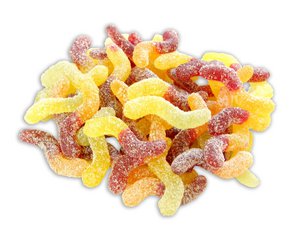 Biologische wormvruchten zonder gelatine 1,50 kg vegan – Bulk / Vrac / Granel / Los