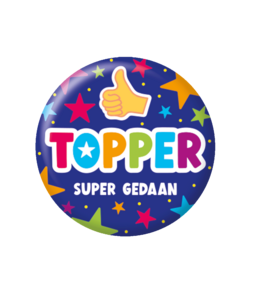 Button klein - Topper