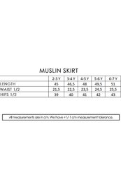 Muslin Skirt - Petrol