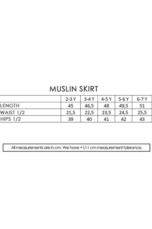 Muslin nederdel - Benzin