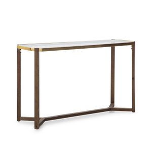 CONSOLA 125X44X79 CRISTAL/MADERA/METAL DORADO TH1330600