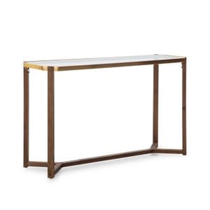 CONSOLA 125X44X79 CRISTAL/MADERA/METAL DORADO TH1330600