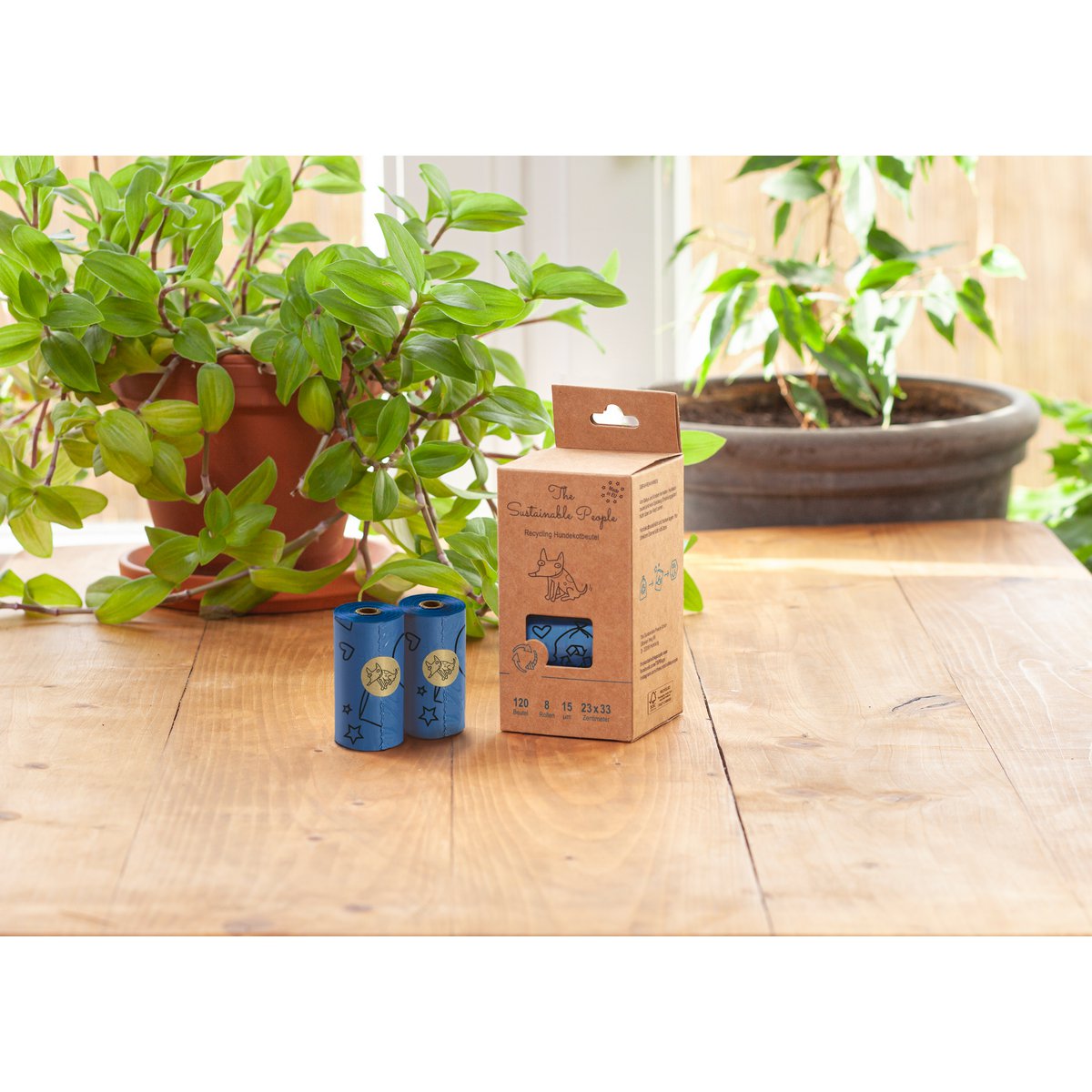Recycled Poop Bags, Made in EU, Blue Angel certified