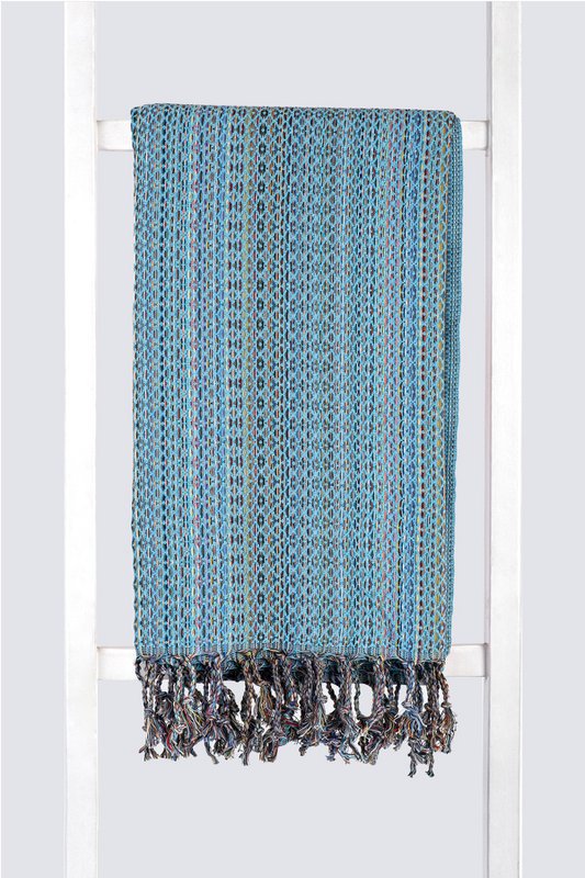 Turquoise 100 cm x 180 cm 100% Cotton