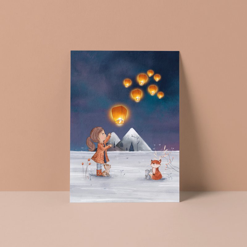 Postcard Bright